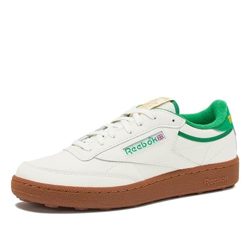 Reebok Men's Club C Golf Shoe, Chalk/Vintage Chalk/Vector Navy, Men's