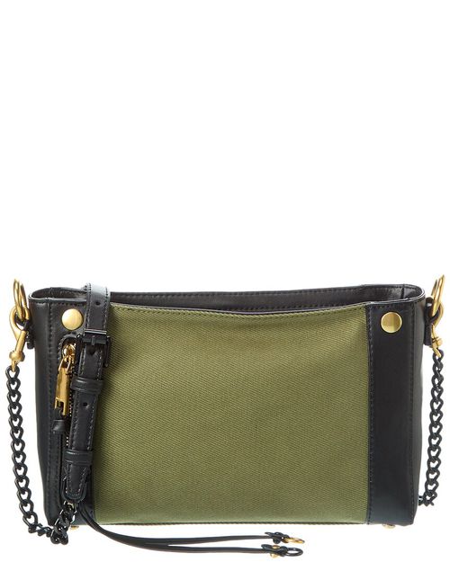 Mab Mini Surplus Canvas & Leather Crossbody