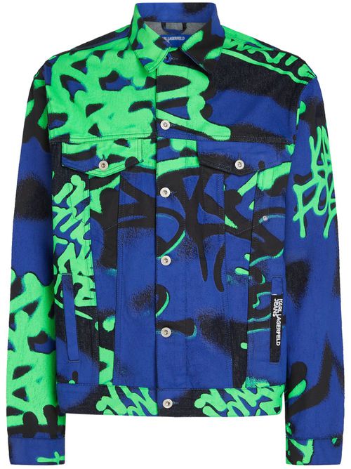 X Crapule2000 denim jacket - Blue