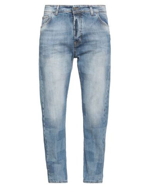 Patriòt Man Jeans Blue Size 33 Cotton, Elastane