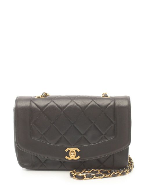 1994-1996 Diana shoulder bag - Black