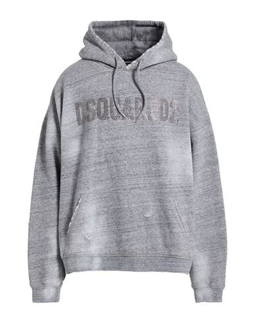 Man Sweatshirt Grey Size L Cotton