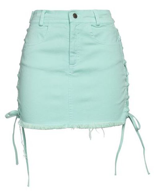 Woman Denim skirt Light green