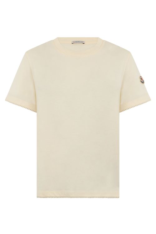 Logo-embroidered T-shirt