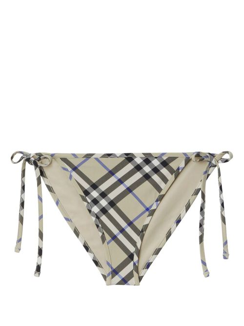 Vintage Check bikini bottom - Neutrals