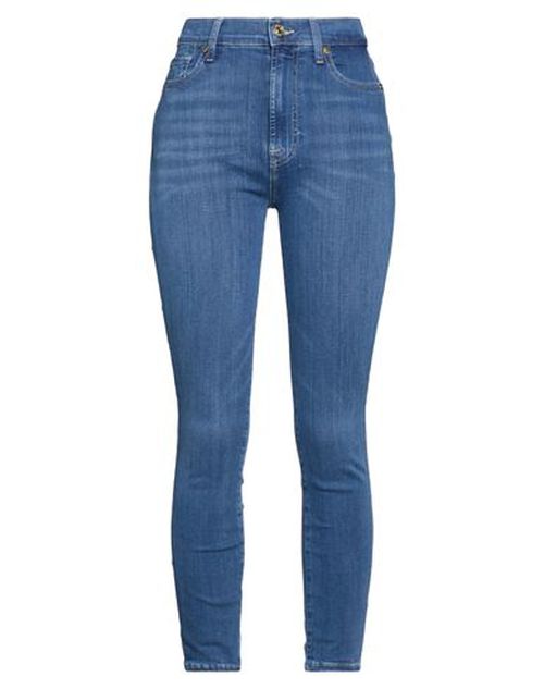 Woman Jeans Blue Size 24 Cotton, Viscose, Modal, Polyester, Elastane