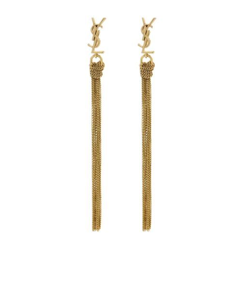 Cassandre tassel earrings in metal