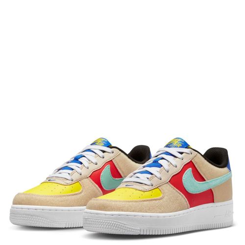 Youth Air Force Low FN7818- Sneakers Multicolor Leather Shoes HTAT21