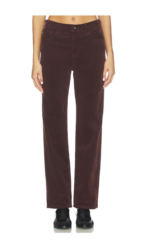 AG Jeans Brinley Straight Jeans in Coffee Bean. 32 also , 24, 25, 26, 27, 28, 29
