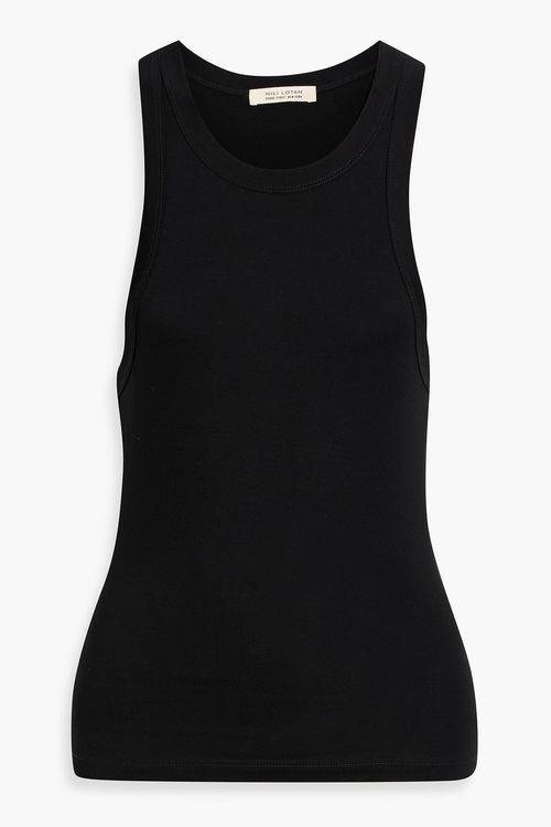 Shanah stretch-jersey tank - Black - L