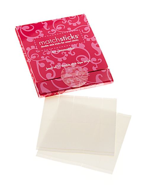 Matchsticks Double-Sided Adhesive Tape Strips, Set of 50
