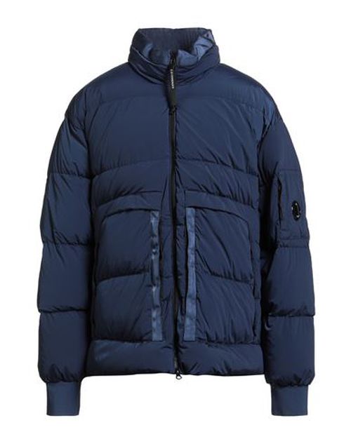 C. p. Company Man Puffer Blue Size XXL Polyamide, Elastane