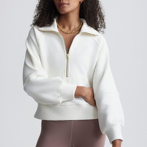 Varley Milano Ribbed Cotton-Blend Knit Jumper