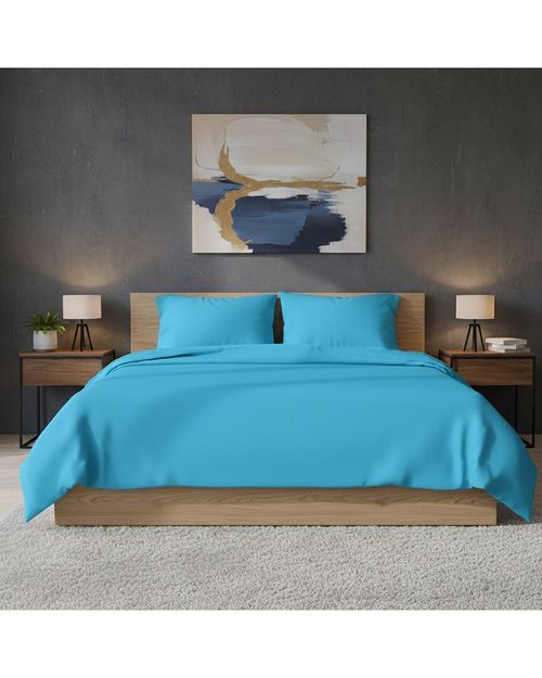 Super Soft Solid Duvet Cover Set