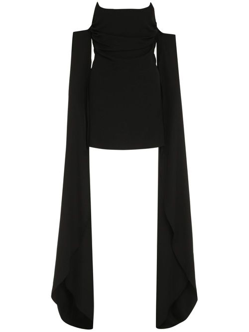 Jersey mini dress - Black