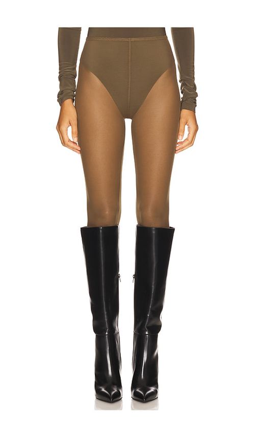 Norma Kamali Legging With Footie in Bark.  XS also in L, M, S