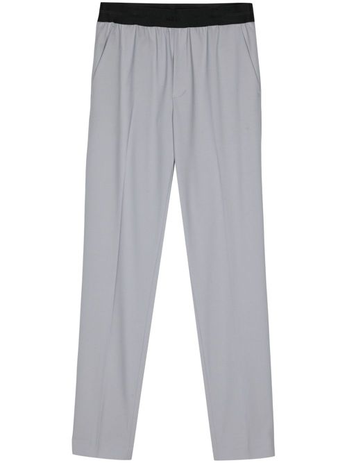 Straight-leg tailored trousers - Grey