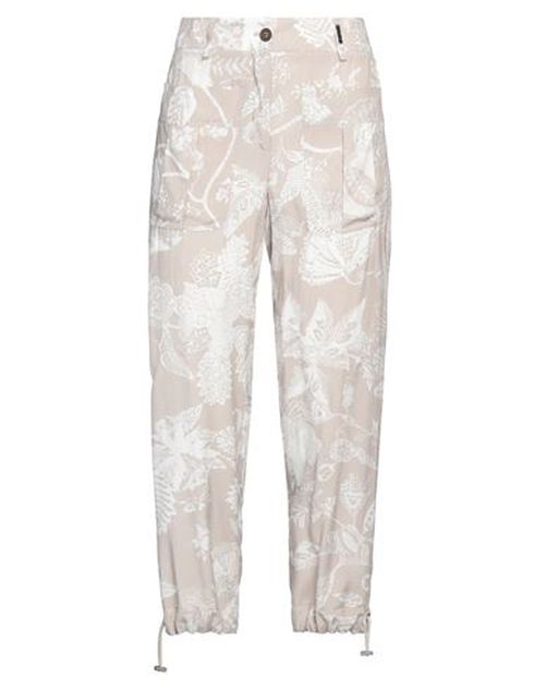 Woman Pants Light grey Size 4 Viscose