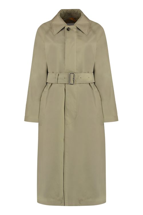 Checked Reversible Trench-coat
