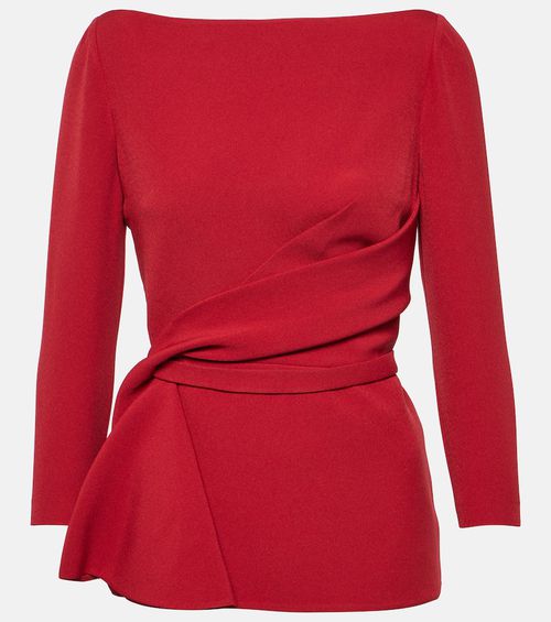 Gathered blouse