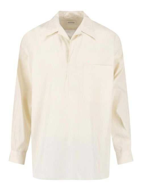 Cotton and silk shirt