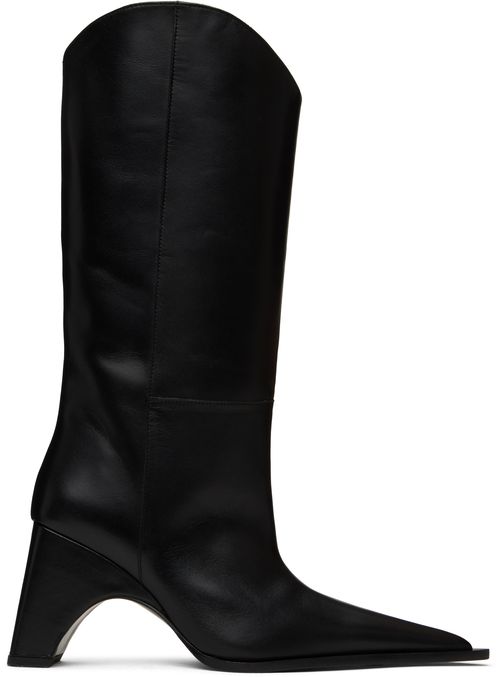 Coperni Black Bridge Cowboy Boots