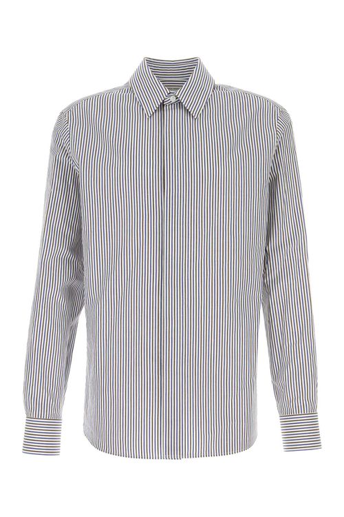 Embroidered Cotton Blend Shirt