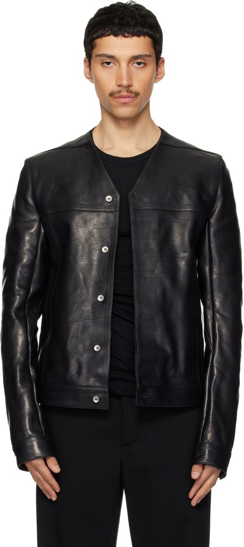 Black Temple Work Jacket