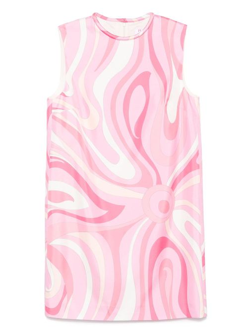 PUCCI Marmo-print dress - Pink
