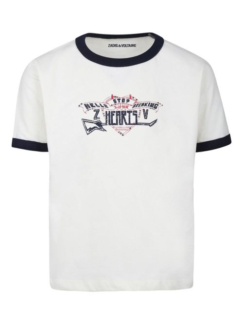 Graphic-print T-shirt - White