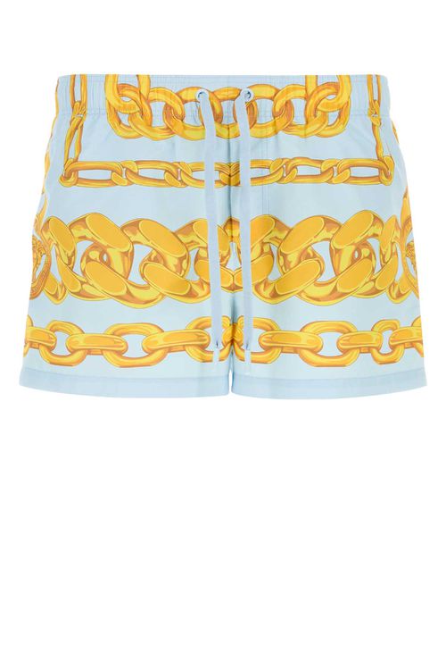 Printed Polyester Swimming Shorts