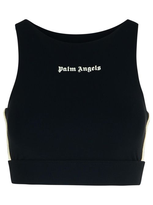 Training Black Polyamide Blend Top