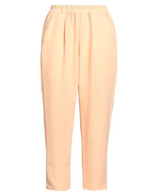 H2o Italia Woman Pants Apricot Size L Polyester, Elastane