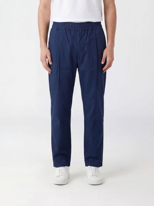 Pants Men color Blue