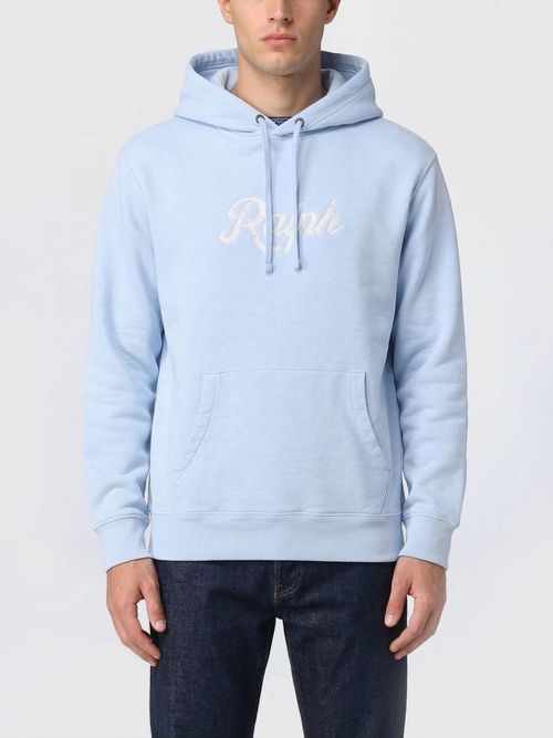 Sweatshirt Men color Blue
