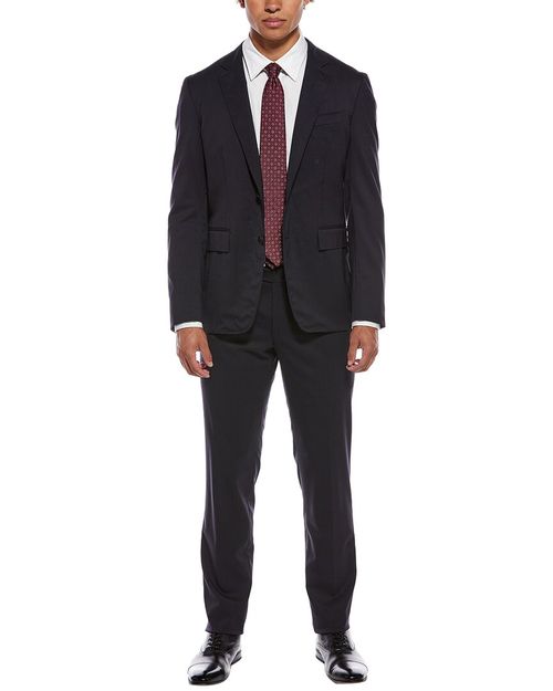2Pc Wool-Blend Suit