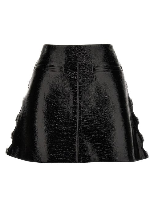 Vinyl Miniskirt