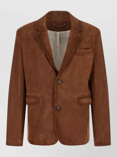 Golden Goose - robyn tailored jacket chest and flap pocket