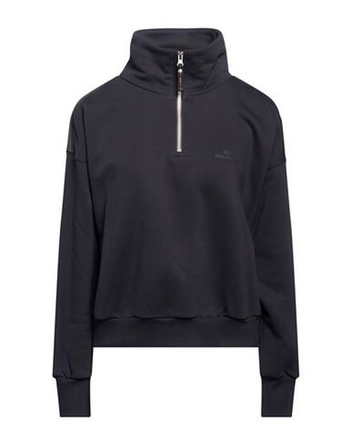 Woman Sweatshirt Midnight blue Size S Cotton, Polyester