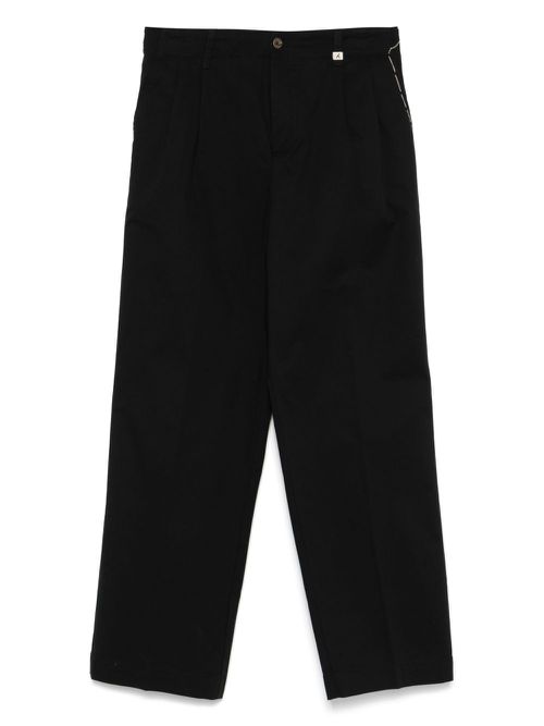 Myths pleat-detailed trousers - Black