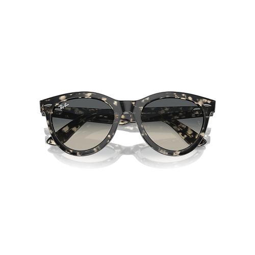 Ray-Ban Wayfarer Way Sunglasses Grey Havana Frame Grey Lenses 51-21