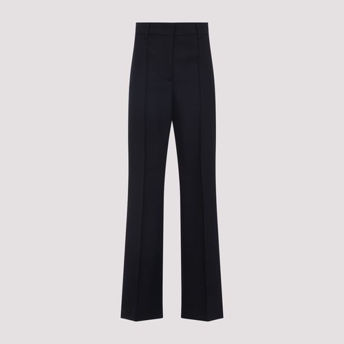Virgin Wool Straight Leg Pants