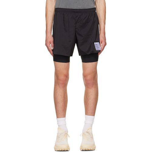 Black TechSilk Shorts
