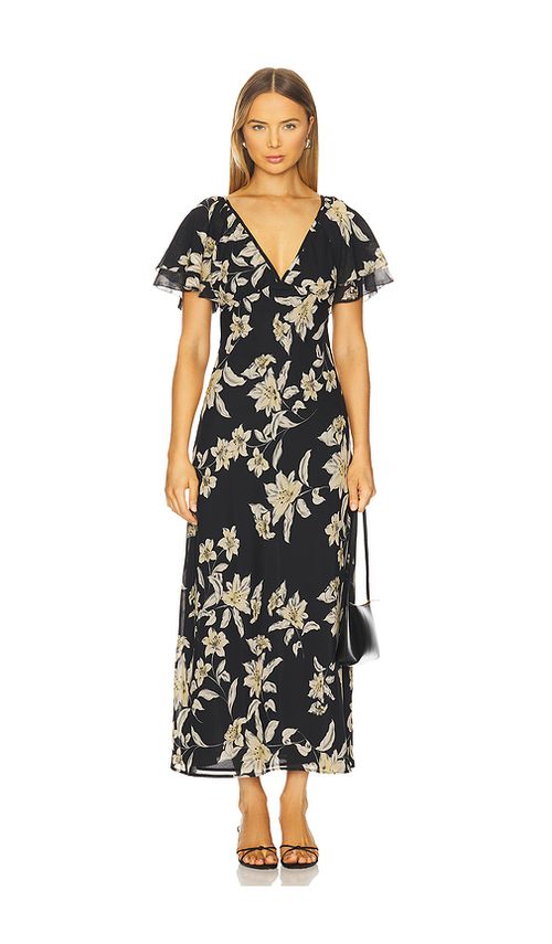 LSPACE Lover Maxi Dress in Petal To The Metal. S also in