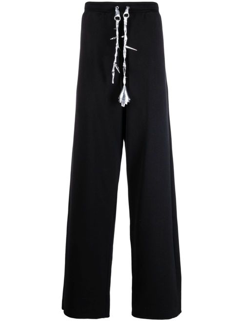 Ruby cotton track pants - Black