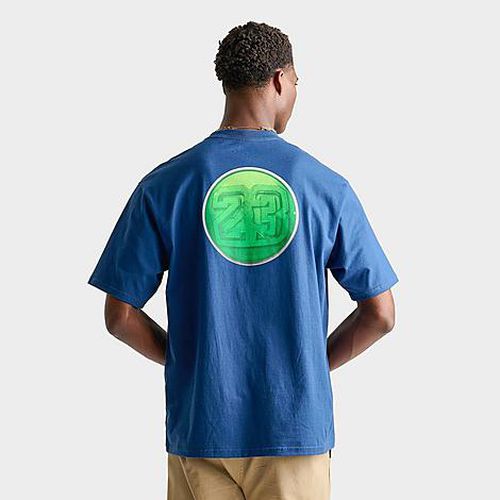 Men's 1985 AJ13 Flint T-Shirt in French Blue