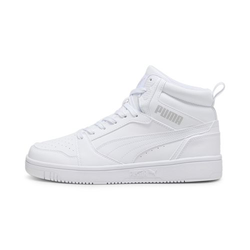 PUMA Rebound V6 Men's Mid Top Sneakers in White