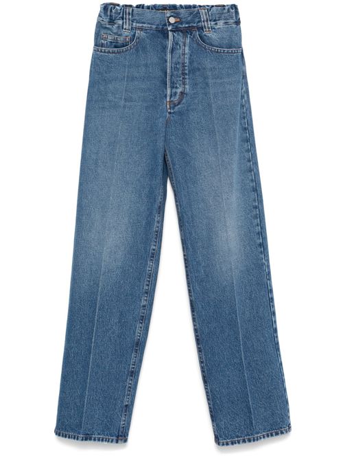 Blue Straight Jeans