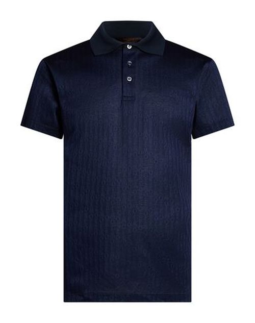 Man Polo shirt Navy Size 32 Cotton