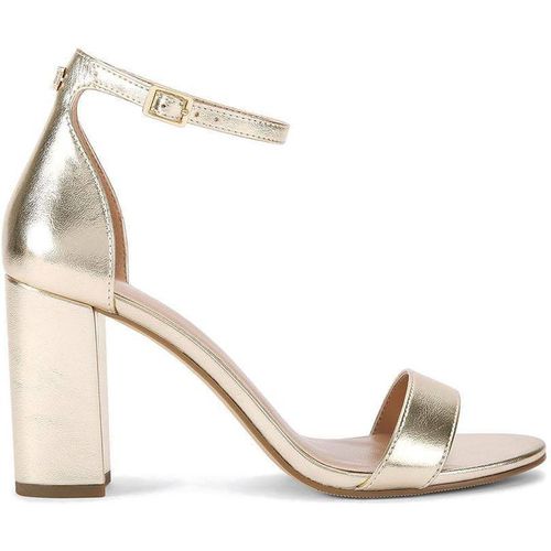 Carvela Women's 'Capo Block Heel' Heels in Gold
